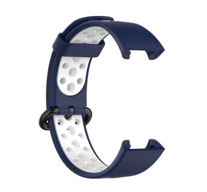 BeCover Ремінець BeCover Vents Style для Xiaomi Redmi Smart Band 2 Blue-White (709426)