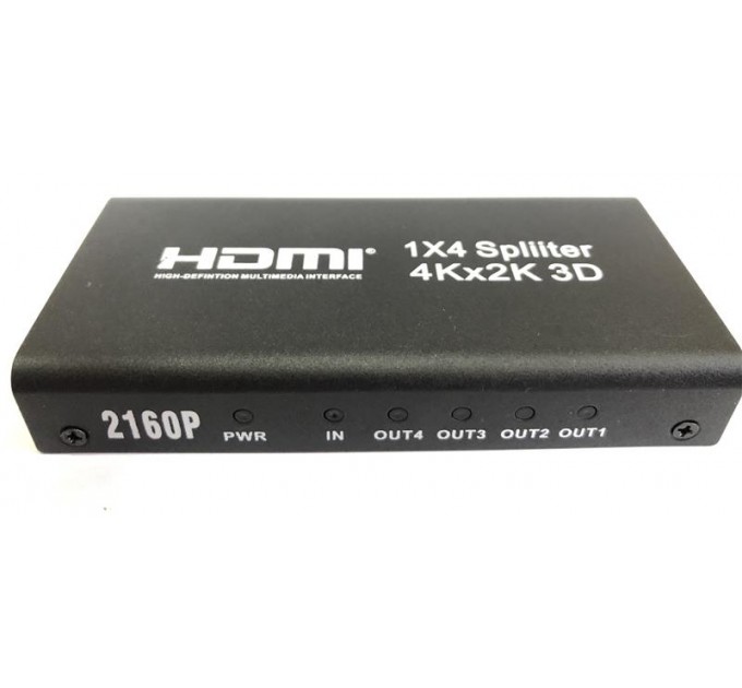 Розгалужувач (спліттер) Atcom (15190) HDMI 4 порти, підтримка UHD 4K