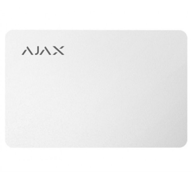 Ajax Безконтактна картка Ajax Pass white (3шт) (23496.89.WH)