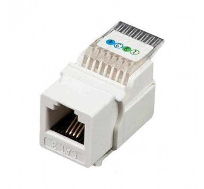 Модуль Keystone RJ12 UTP Slim Cat.3 безінструментальний Kingda (KD-KJ2075UC3)
