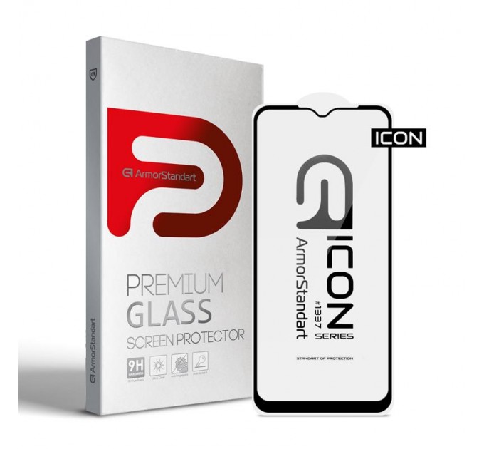 Armorstandart Захисне скло Armorstandart Icon для Samsung Galaxy A03 SM-A035 Black (ARM60631)