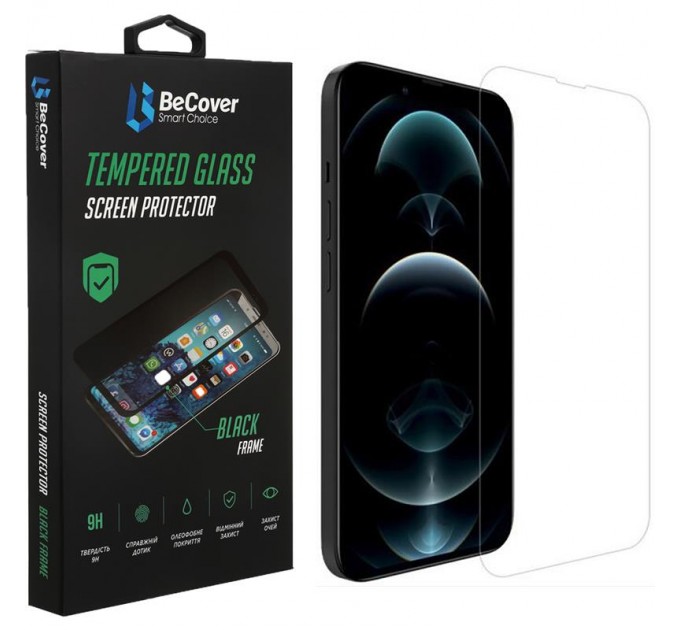 BeCover Захисне скло BeCover для Apple iPhone 14 Plus Crystal Clear Glass 3D (708085)