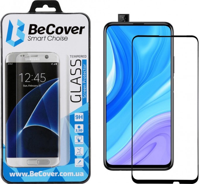 BeCover Захисне скло BeCover для Huawei P Smart Pro Black (704613)