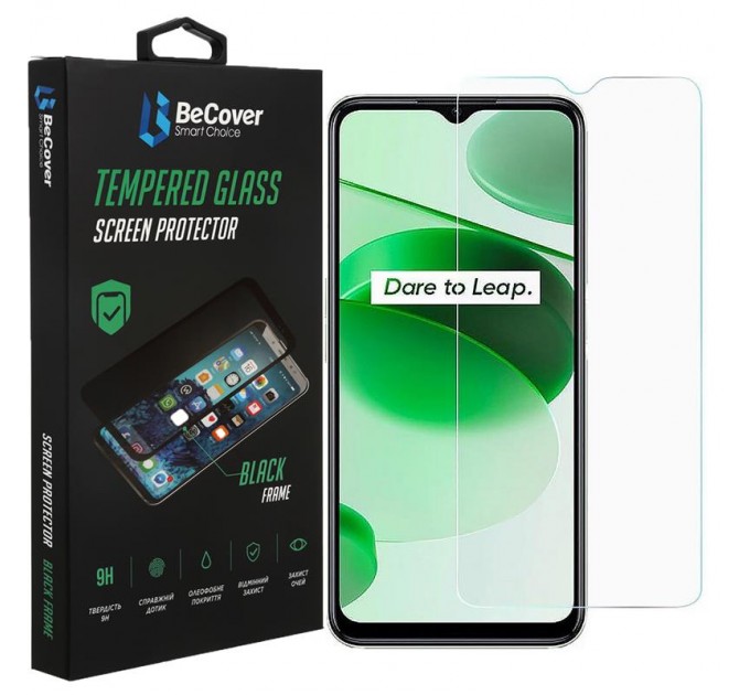 BeCover Захисне скло BeCover для Realme C35 Crystal Clear Glass 3D (708129)