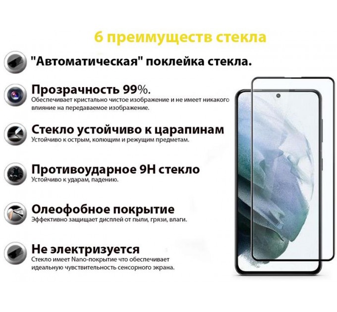 BeCover Захисне скло BeCover для Realme GT Black (707243)