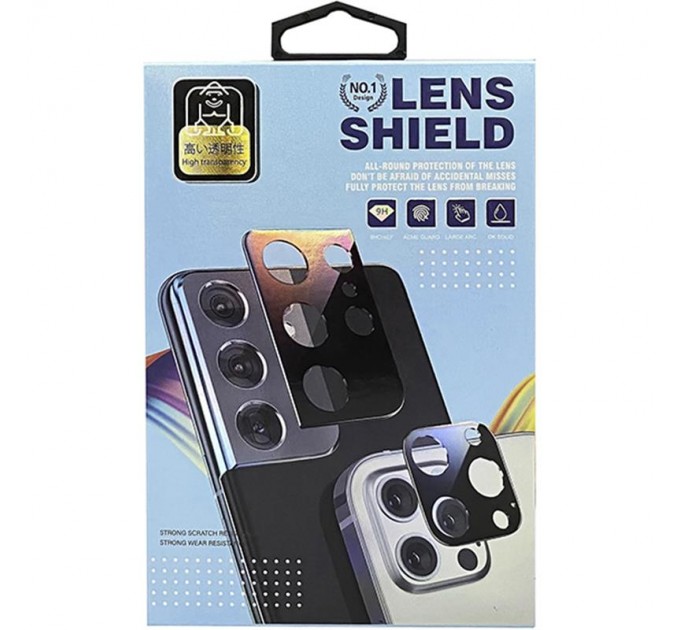 BeCover Захисне скло BeCover для камери Realme 8/8 Pro Black (707354)