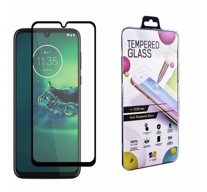 Drobak Захисне скло Drobak для Motorola Moto G8 Plus Black (454543)