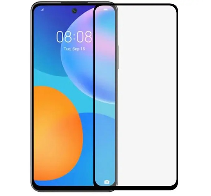 Noname Захисне скло для Huawei P Smart 2021/Y7A/Honor 10X lite Black, 6D (Z26081) без упаковки