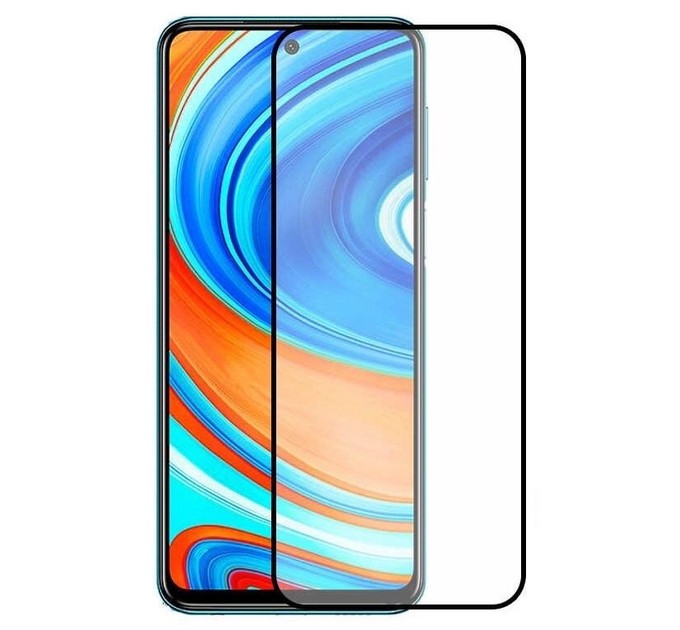 Noname Захисне скло для Xiaomi Redmi Note 9/Redmi Note 9T/Redmi Note 9 5G Black, Karerte Anti-static, 6D (Z26111) без упаковки