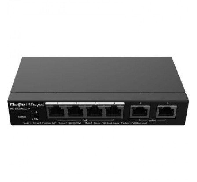 Ruijie Networks Комутатор мережевий Ruijie Networks RG-ES206GC-P