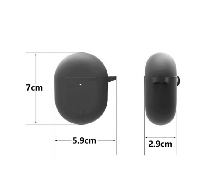 BeCover Чохол BeCover Silicon для Xiaomi Redmi Buds 3 Pro Black (707461)