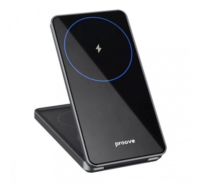 Proove Бездротовий зарядний пристрій Proove Metal Edge 3in1 15W Gray (WSME15010003)