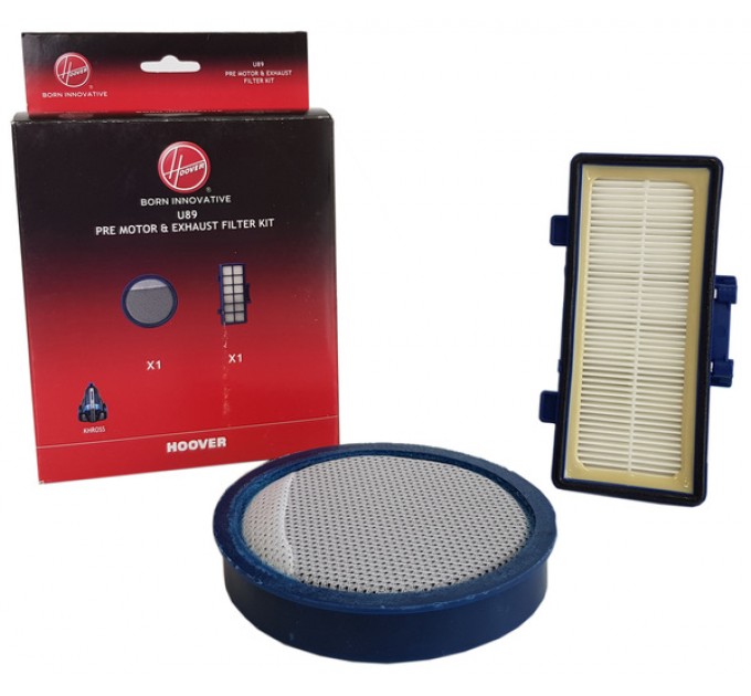 Набір фільтрів (передмоторний+вихідний) Hoover U89
