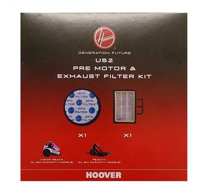 Набір фільтров (передмоторний+вихідний) Hoover U52