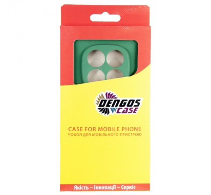 Dengos Чохол до мобільного телефона Dengos Kit Xiaomi Redmi Note 14 Pro case Soft + glass (Mint) (DG-KM-132)