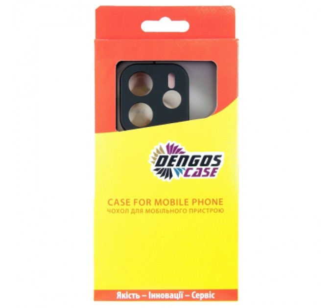 Dengos Чохол до мобільного телефона Dengos Matte Xiaomi Redmi Note 14 (Black) (DG-TPU-MATT-155)