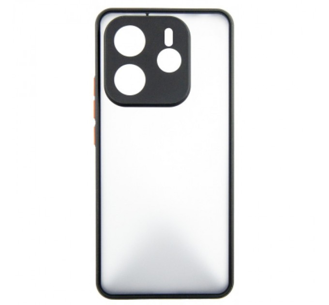 Dengos Чохол до мобільного телефона Dengos Matte Xiaomi Redmi Note 14 (Black) (DG-TPU-MATT-155)