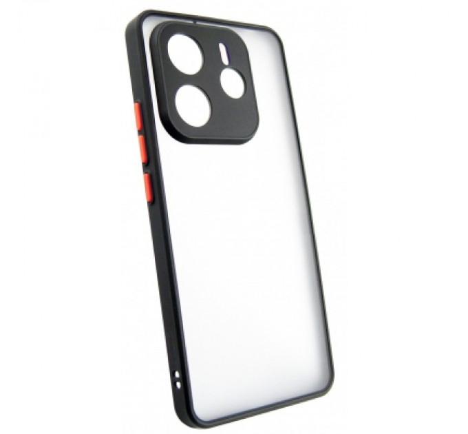 Dengos Чохол до мобільного телефона Dengos Matte Xiaomi Redmi Note 14 (Black) (DG-TPU-MATT-155)