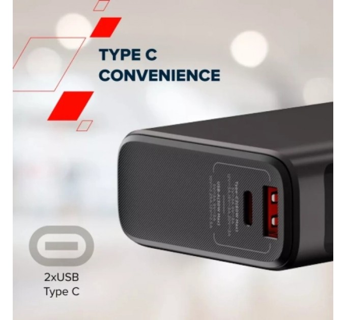 Canyon Батарея універсальна Canyon 20000mAh OnPower 230 TFT PD/130W Dark Grey (CNS-CPB230DG)