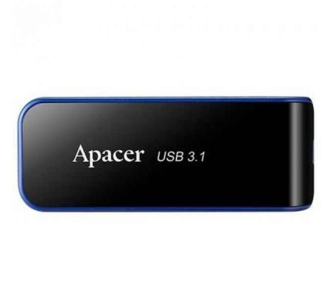 USB флеш накопичувач Apacer 64GB AH356 Black USB 3.0 (AP64GAH356B-1)