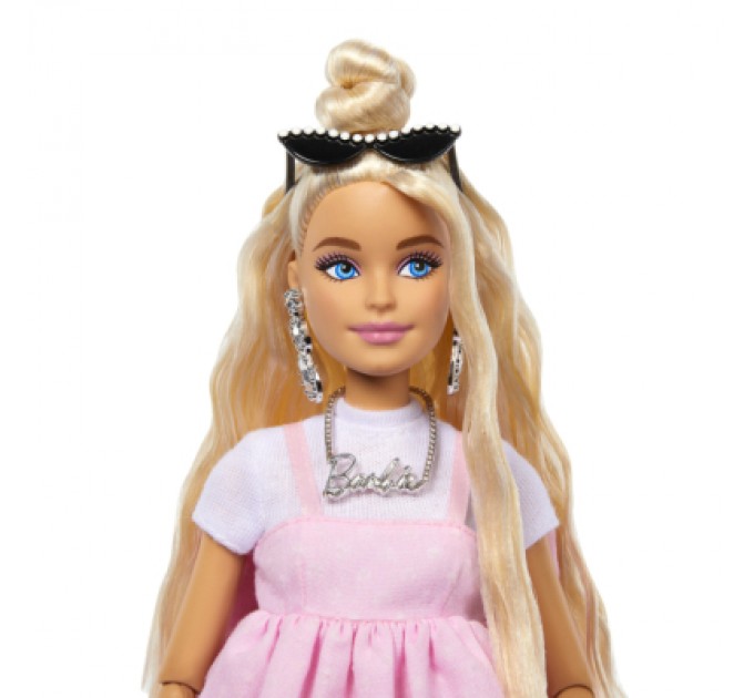 Barbie Лялька Barbie Deluxe style Barbiecore Модниця у сукні Baby doll (HYV27)