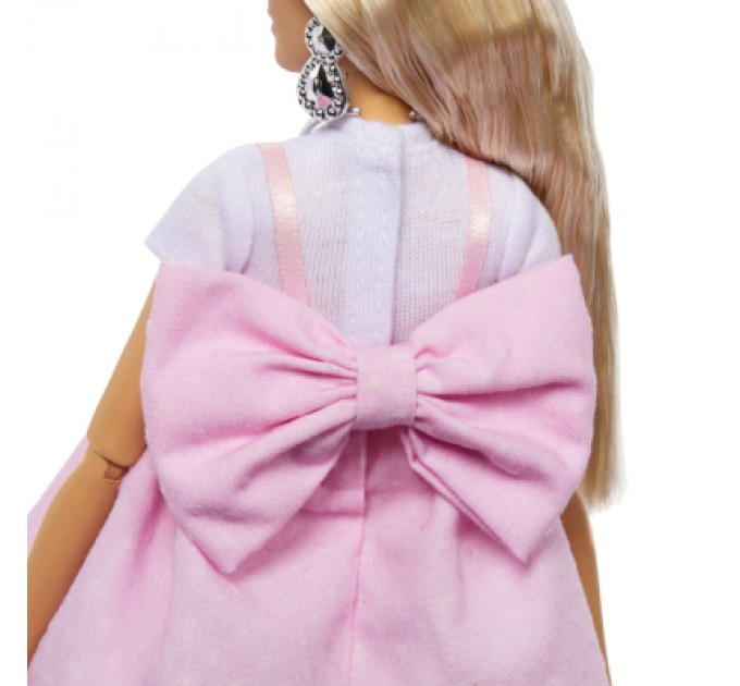 Barbie Лялька Barbie Deluxe style Barbiecore Модниця у сукні Baby doll (HYV27)