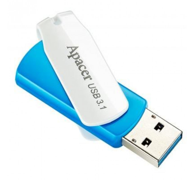 USB флеш накопичувач Apacer 32GB AH357 Blue USB 3.1 (AP32GAH357U-1)