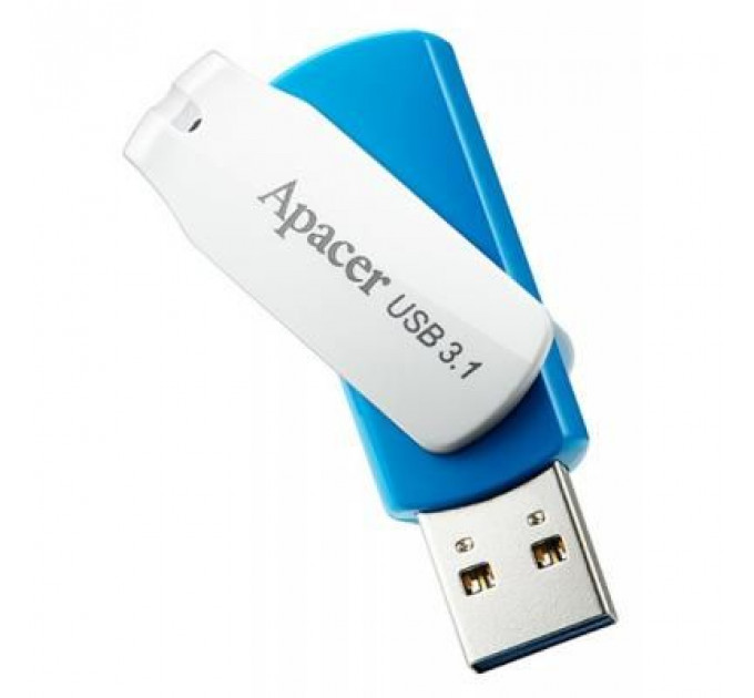 USB флеш накопичувач Apacer 32GB AH357 Blue USB 3.1 (AP32GAH357U-1)