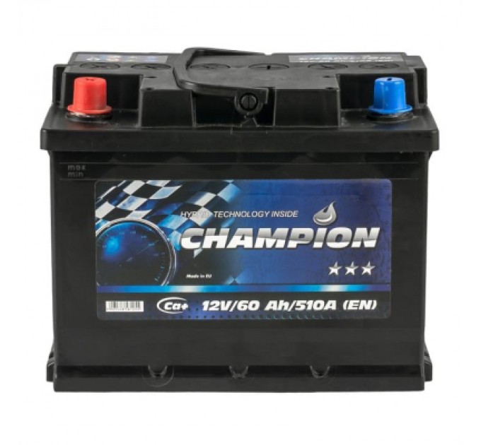 Champion Акумулятор автомобільний Champion Black 60 Ah/12V (CHB60-1)
