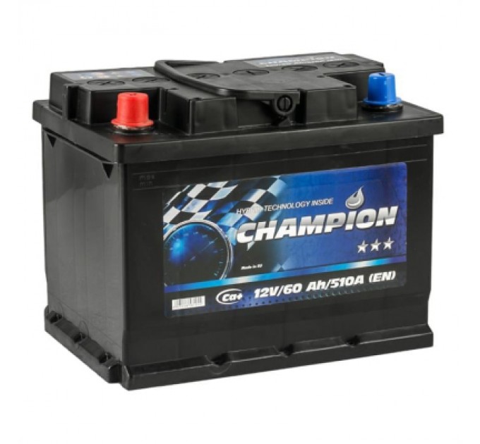 Champion Акумулятор автомобільний Champion Black 60 Ah/12V (CHB60-1)