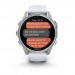 Garmin Смарт-годинник Garmin Fenix 8 43mm AMOLED Silver with Whitestone Silicone (010-02903-06)