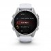 Garmin Смарт-годинник Garmin Fenix 8 43mm AMOLED Silver with Whitestone Silicone (010-02903-06)
