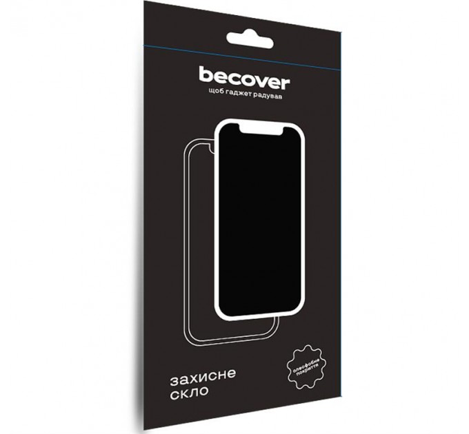 BeCover Захисне скло BeCover для Poco M6 Pro 4G Black (710632)