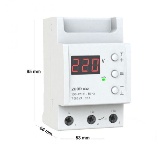Реле напруги ZUBR D32 (4820120220418)