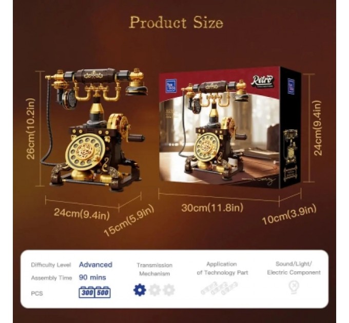 Pantasy Конструктор Pantasy Original - Retro Phone (85018)