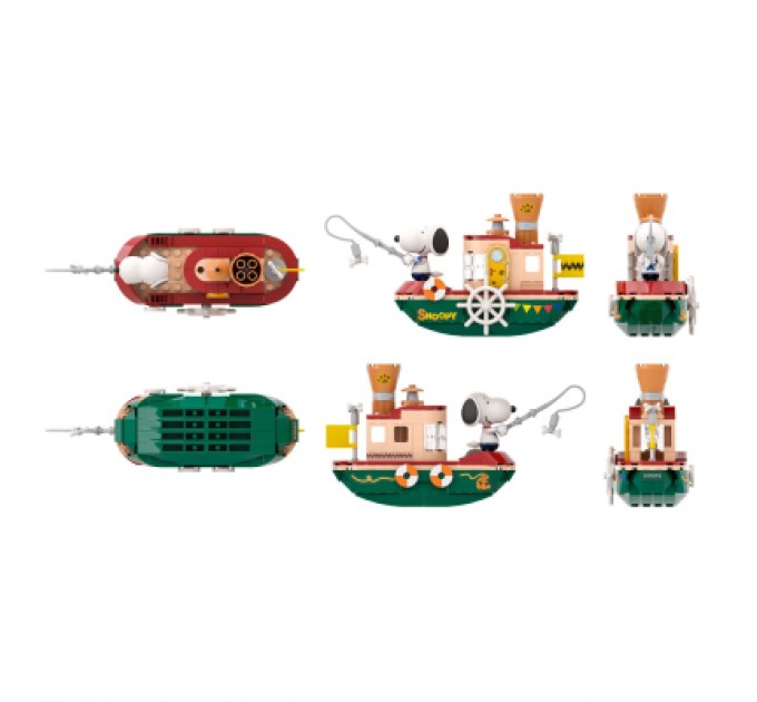 Pantasy Конструктор Pantasy Snoopy - Steam Boat (86907)