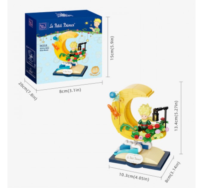 Pantasy Конструктор Pantasy Le Petit Prince -Starry Ride-New Moon (86318)