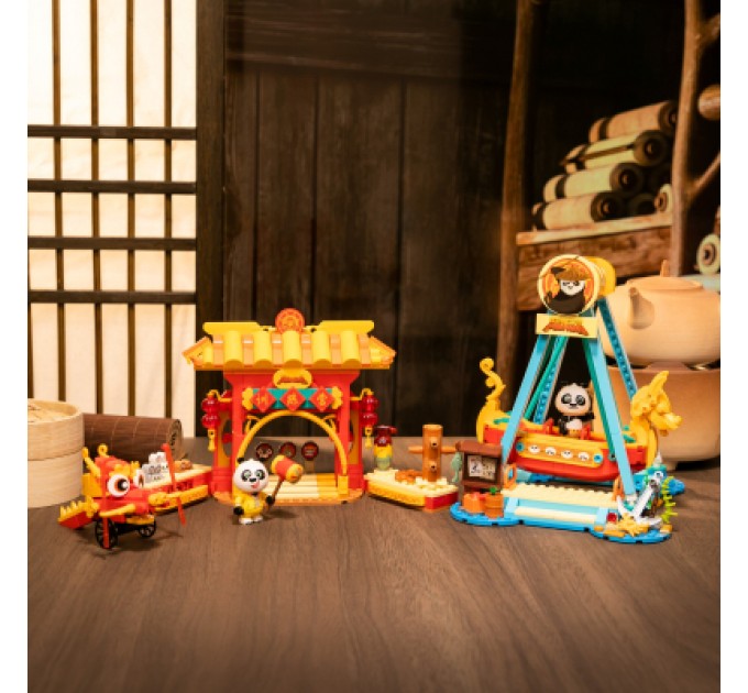 Pantasy Конструктор Pantasy Kungfu Panda -Pirate ship ride (86516)