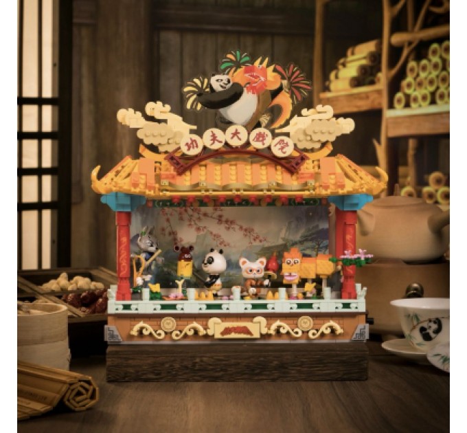Pantasy Конструктор Pantasy Kungfu Panda -KungfuTheater (86514)