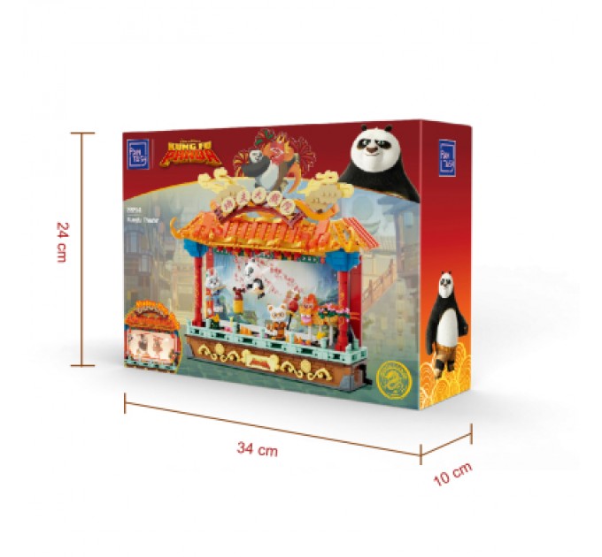 Pantasy Конструктор Pantasy Kungfu Panda -KungfuTheater (86514)