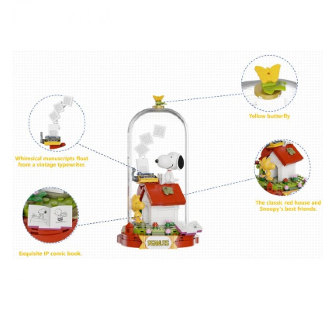 Pantasy Конструктор Pantasy Snoopy - Red House Daydreams (86901)