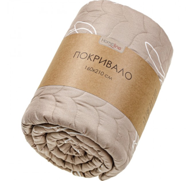 Home Line Покривало Home Line Belive стьобане (бежевий) 210х240 (183988)