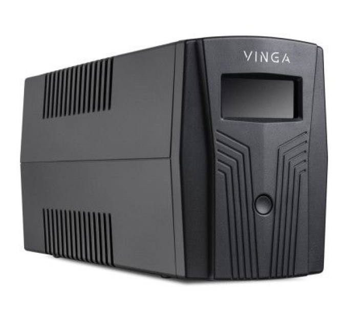 Vinga Пристрій безперебійного живлення Vinga LCD 800VA plastic case with USB (VPC-800PU)