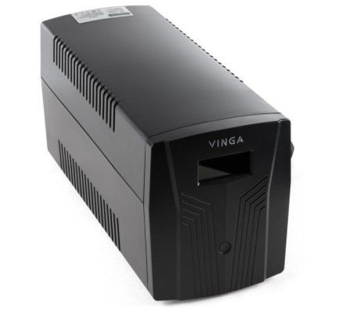 Vinga Пристрій безперебійного живлення Vinga LCD 800VA plastic case with USB (VPC-800PU)