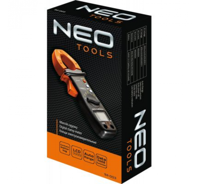 Токові кліщі Neo Tools 94-003