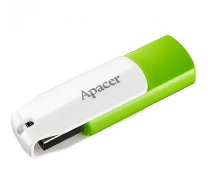 USB флеш накопичувач Apacer 32GB AH335 Green USB 2.0 (AP32GAH335G-1)