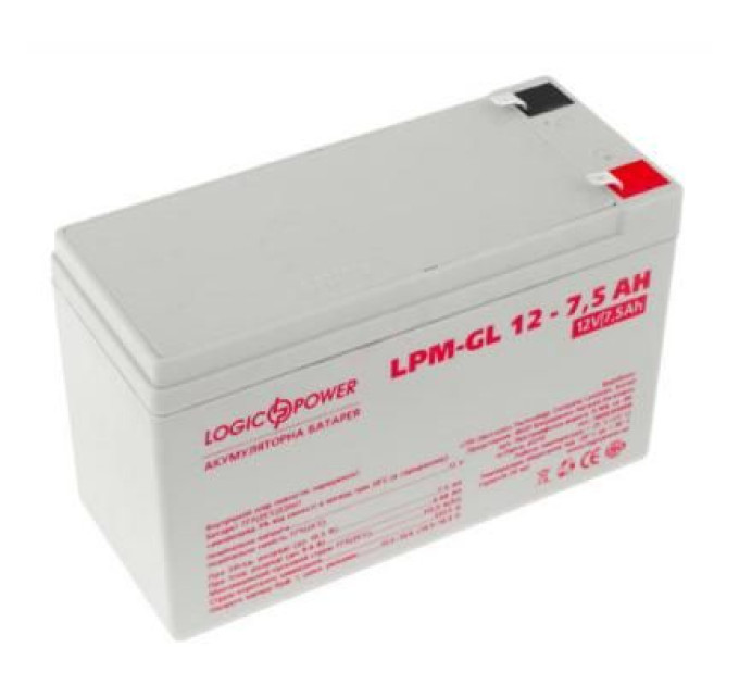 LogicPower Батарея до ДБЖ LogicPower LPM-GL 12В 7.5Ач (6562)