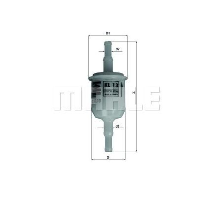 Mahle Фільтр паливний Mahle KL13OF