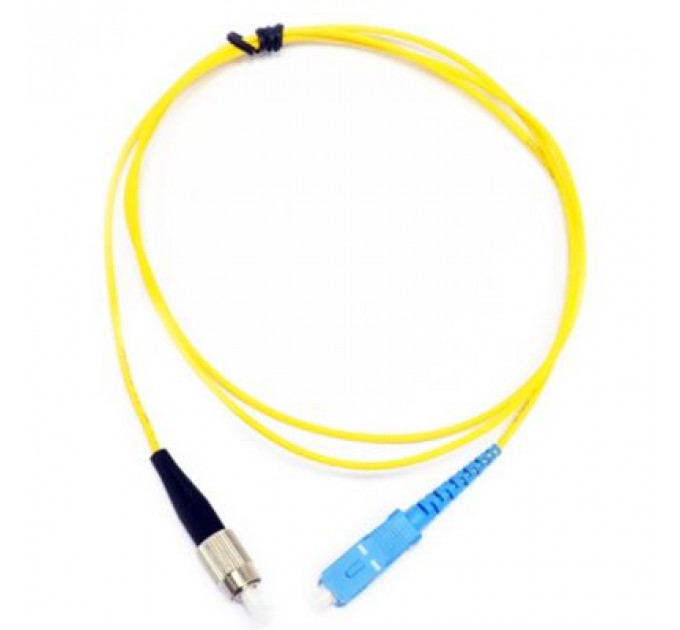 Оптичний патчкорд Eserver FC-SC SingleMode, Simplex, 5m (ES-SC-FC/UPC-5-SM-S)