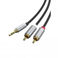 Cabletime Кабель Cabletime 3.5 мм - 2xRCA (M/M), 1.8 м, Black (CF13K)
